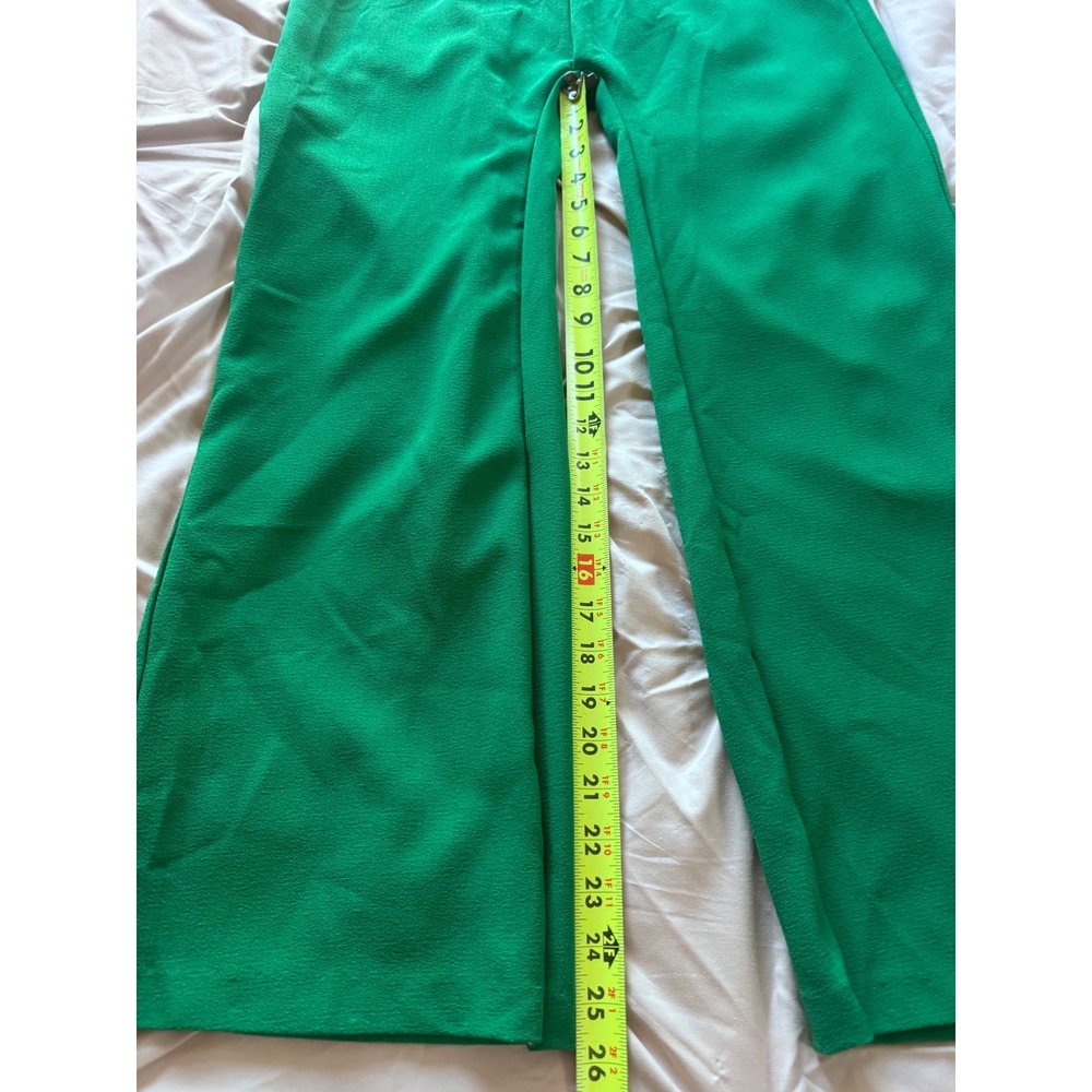 Julia Jordan Green Halter Neck Wide Leg Jumpsuit Wedding Guest Party Size 10 - Picture 6 of 8